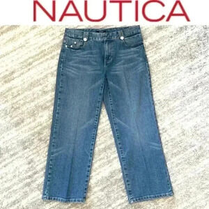 Nautical Cropped Jeans 